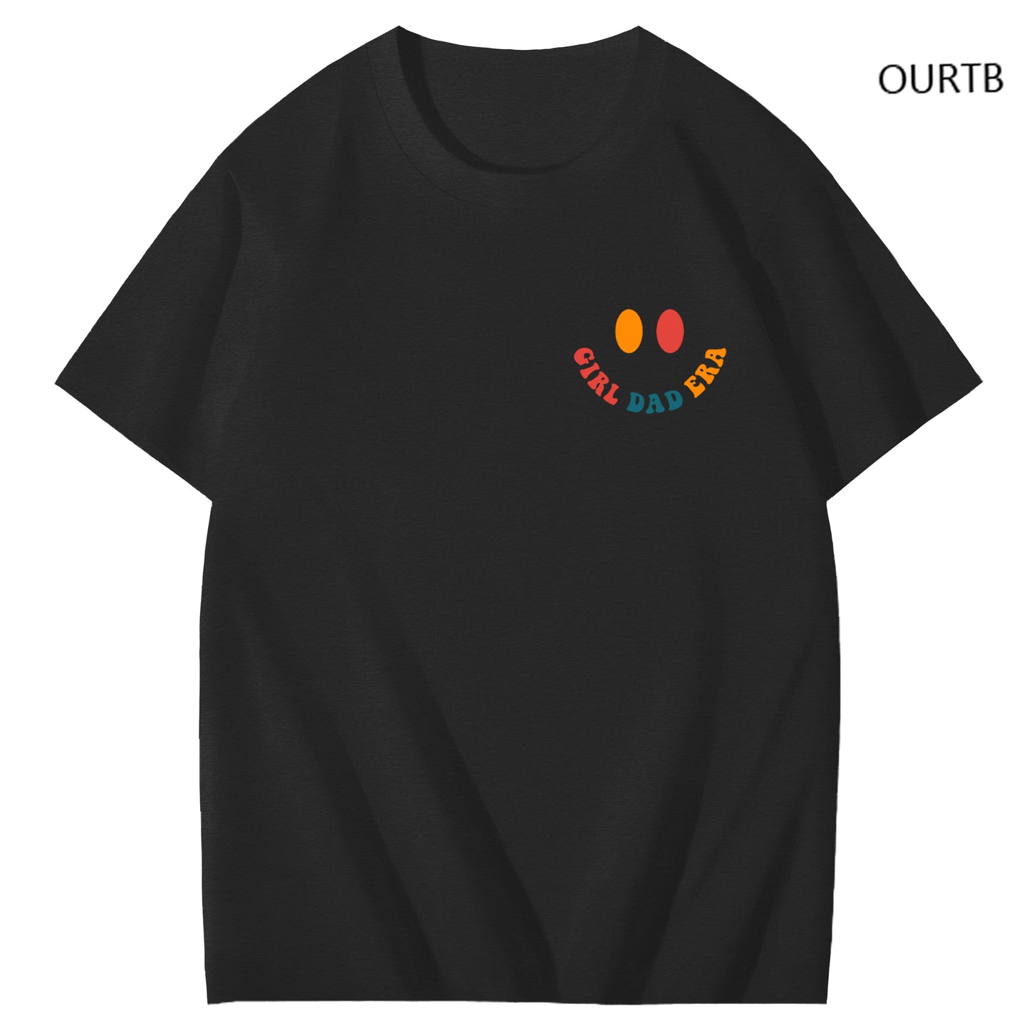 TS Fans In My Girl Dad Era Funny Art Pattern Print T-Shirt