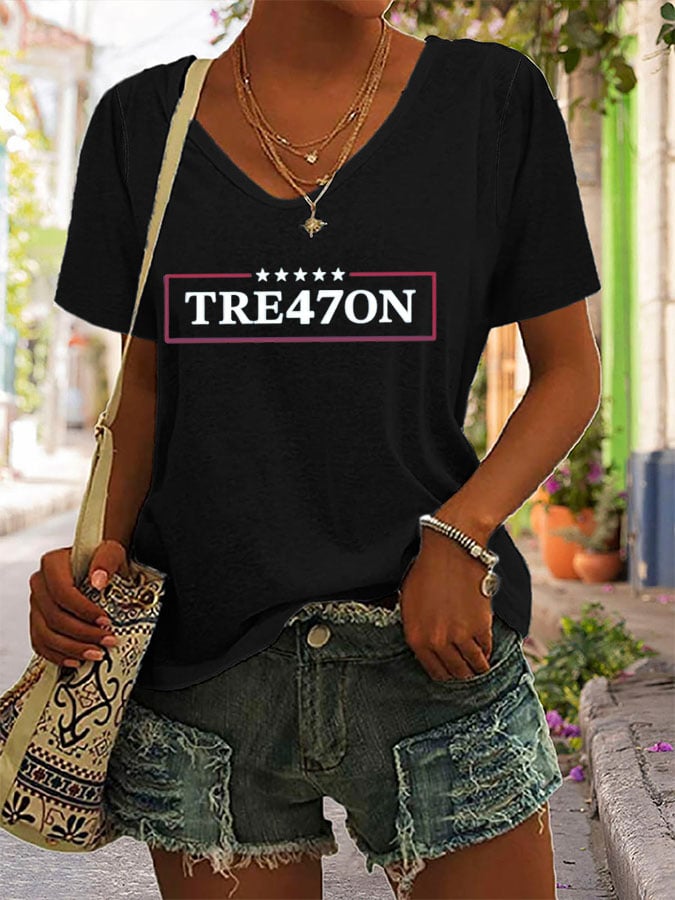 Women'S Short-Sleeved Casual T-Shirt