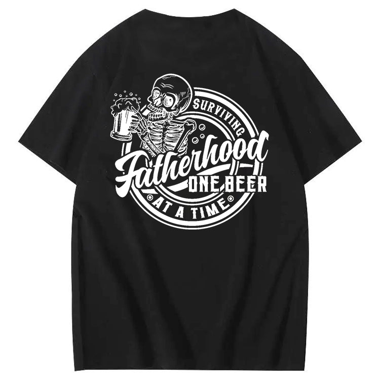 Surviving Fatherhood One Beer At A Time T-Shirt