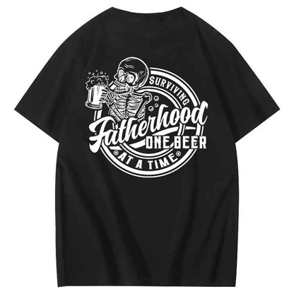 Surviving Fatherhood One Beer At A Time T-Shirt
