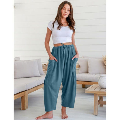 🎁Last Day - Women's Linen Wide Leg Pants with Pockets