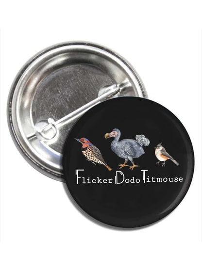 Unisex Animal "FDT" Brooch