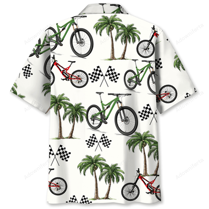 Mountain Bike Racer Hawaiian Shirt
