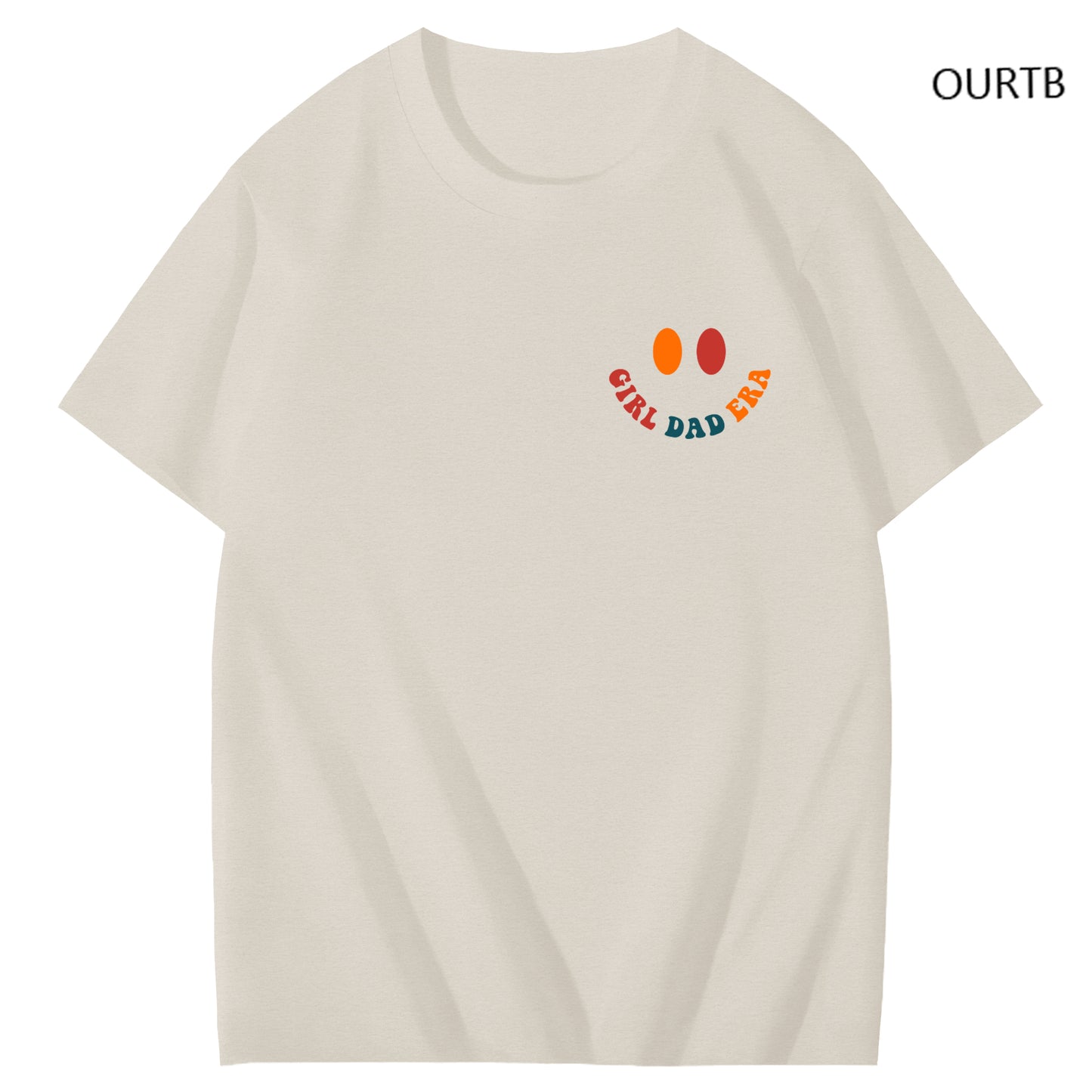 TS Fans In My Girl Dad Era Funny Art Pattern Print T-Shirt