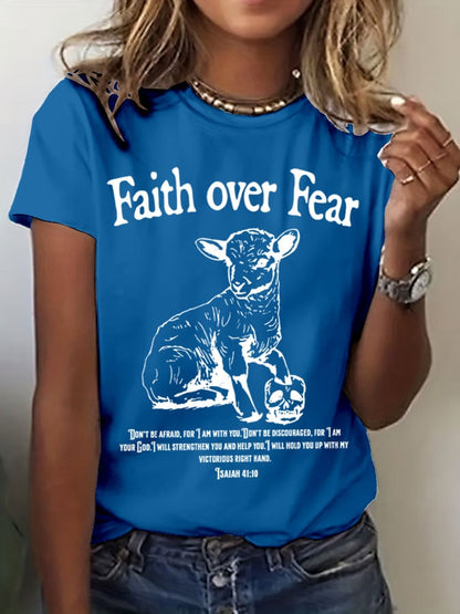 Women's Easter Print T-Shirt