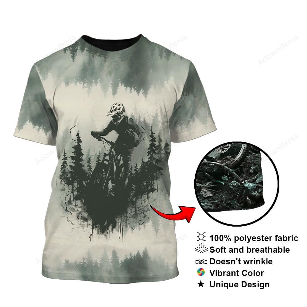 MTB Forest T-Shirt For Men & Women
