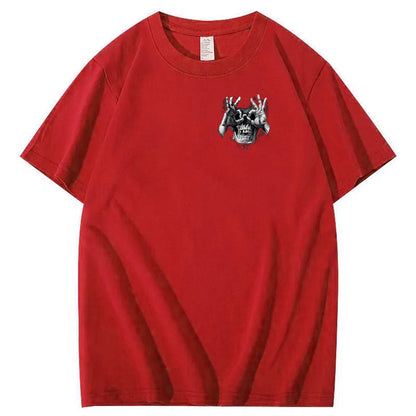 The Blacksheep Of  The Family Pattern Print 100%Cotton T-Shirt