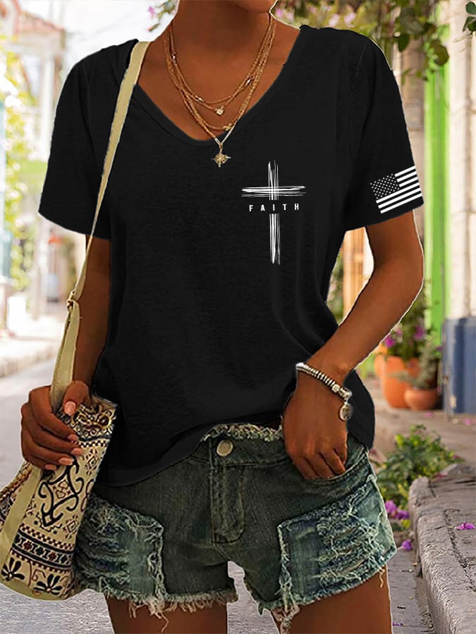 Women's Faith Print T-Shirt