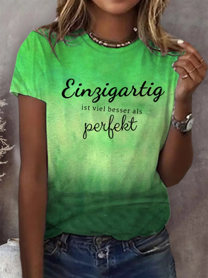 Einzigartig ist viel besser als perfekt' Männer T-Shirt