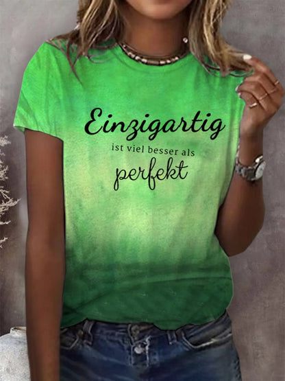 Einzigartig ist viel besser als perfekt' Männer T-Shirt