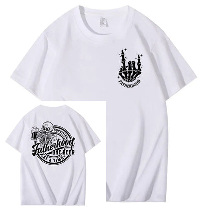 Surviving Fatherhood One Beer At A Time T-Shirt