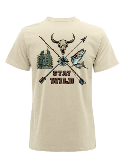 Stay Wild Embrace Adventure Unisex Classic Cotton Tee