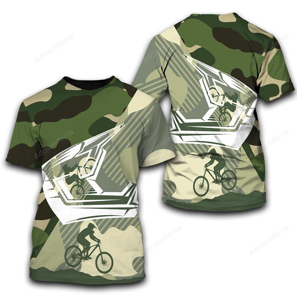 MTB Camouflage T-Shirt For Men & Women