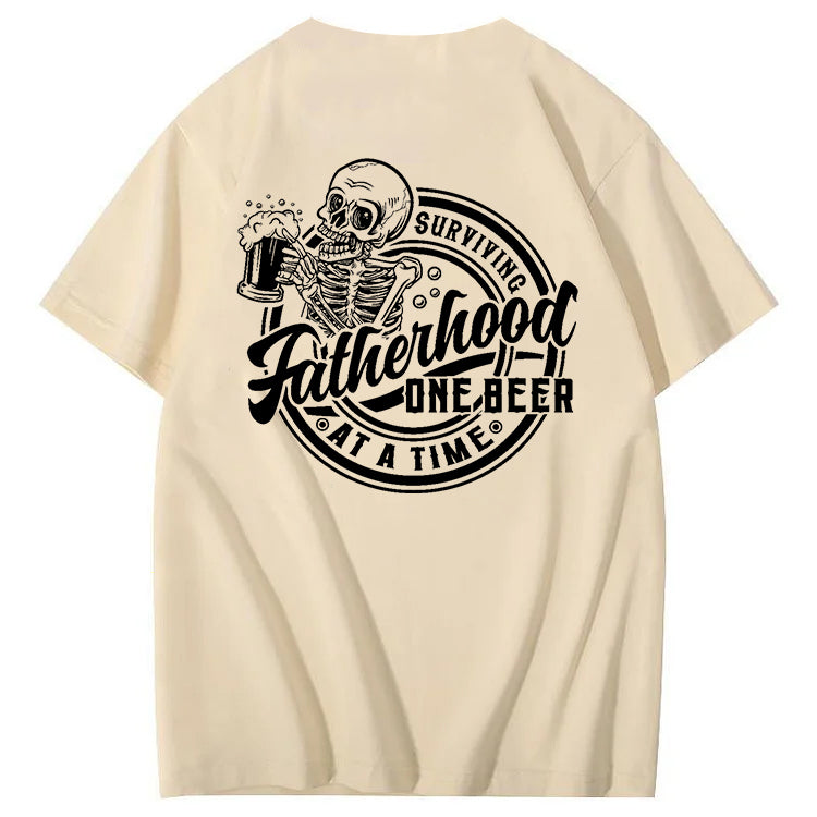 Surviving Fatherhood One Beer At A Time T-Shirt