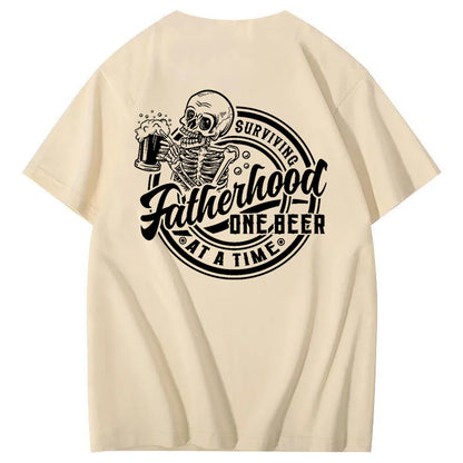 Surviving Fatherhood One Beer At A Time T-Shirt