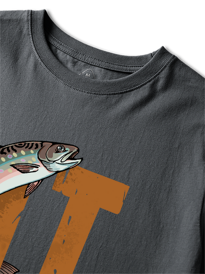 I'm Going Fishing Humor Unisex Classic Cotton Tee