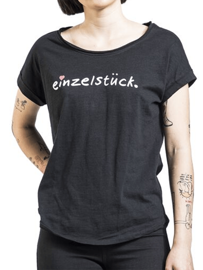 “Unique” women’s round-neck T-shirt