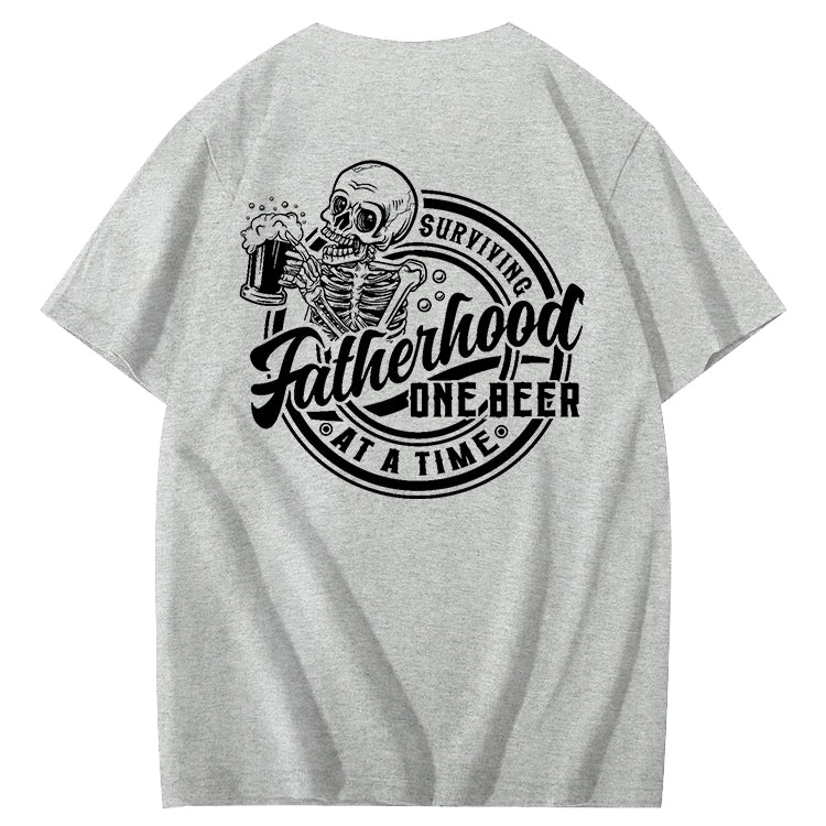 Surviving Fatherhood One Beer At A Time T-Shirt