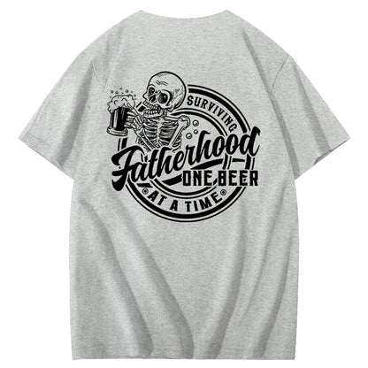 Surviving Fatherhood One Beer At A Time T-Shirt