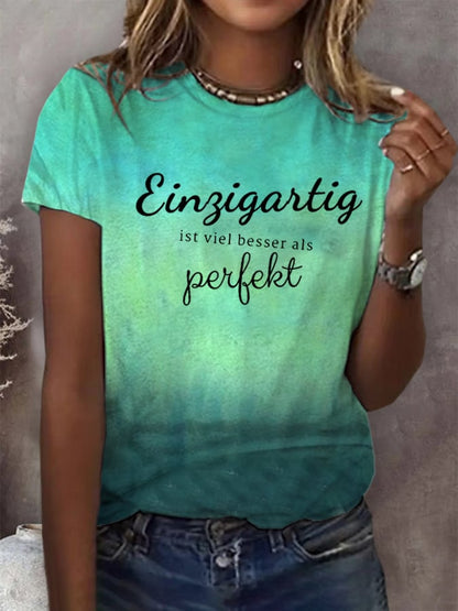 Einzigartig ist viel besser als perfekt' Männer T-Shirt