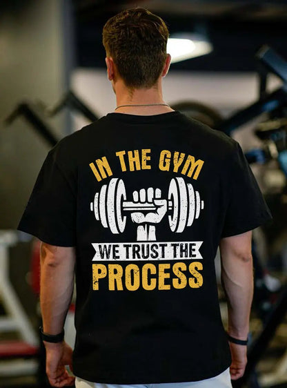We Trust The Process Printed Men's T-shirt