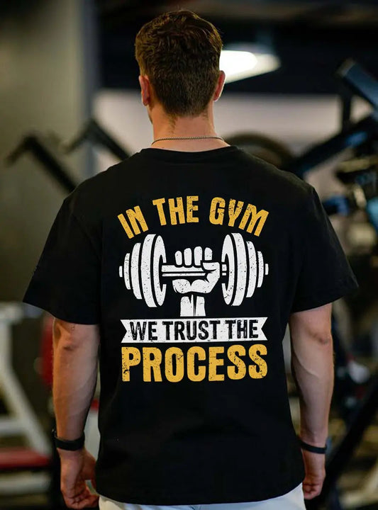We Trust The Process Printed Men's T-shirt