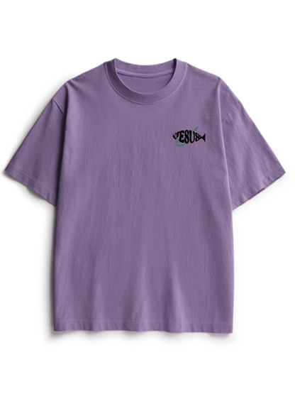 Fishing for Truth Unisex Heavyweight Cotton T-Shirt