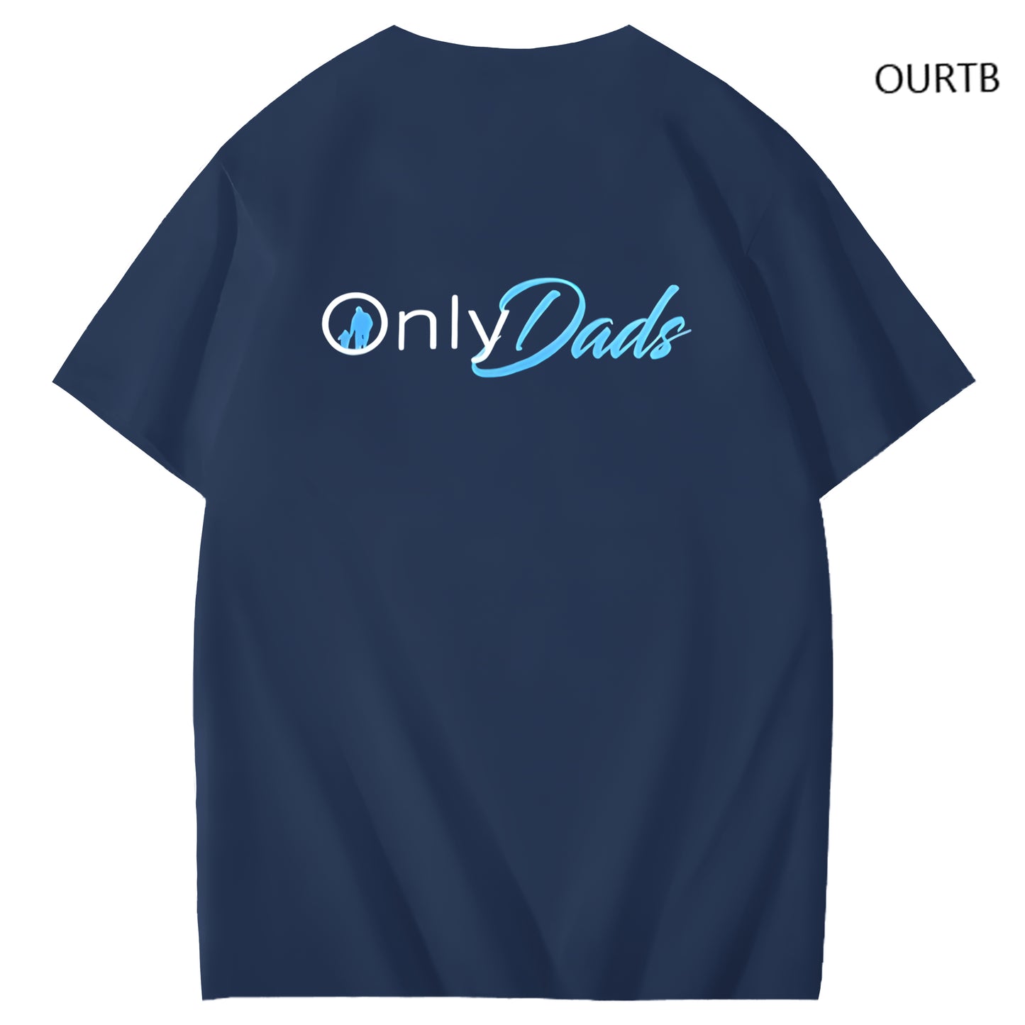 Only Dads Art Pattern Print T-Shirt