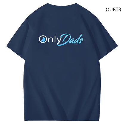 Only Dads Art Pattern Print T-Shirt