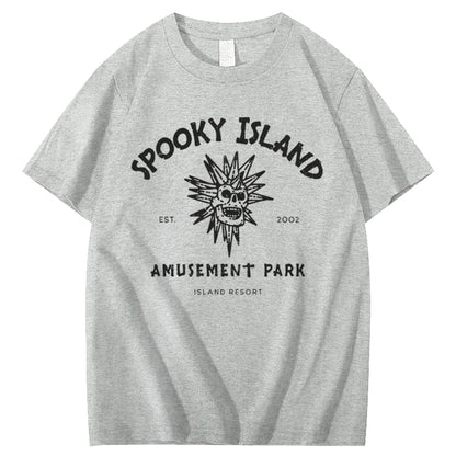 Spooky Island Halloween 100% Cotton T-Shirt