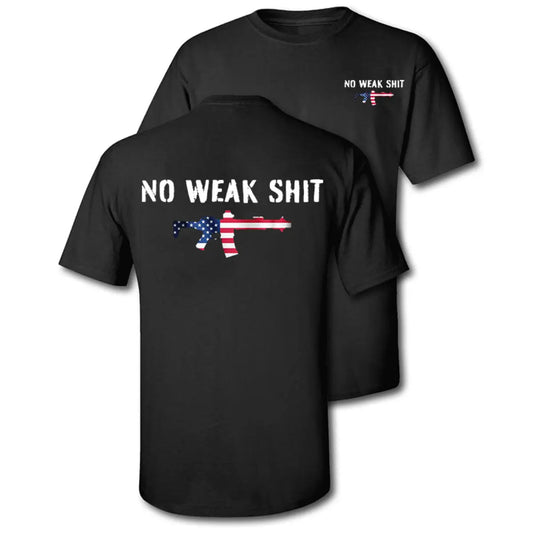 No Weak Shit Printed Men's T-Shirt