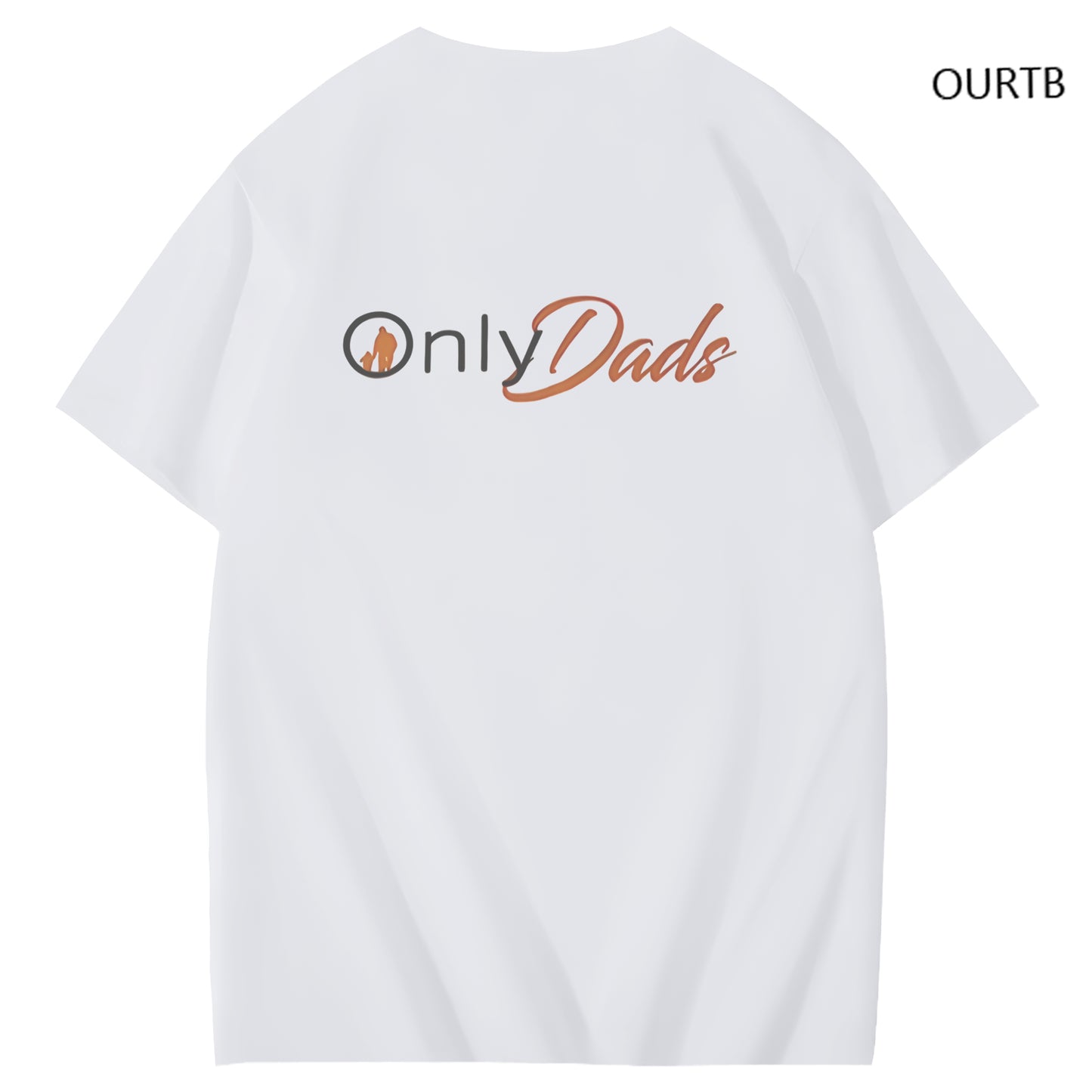 Only Dads Art Pattern Print T-Shirt