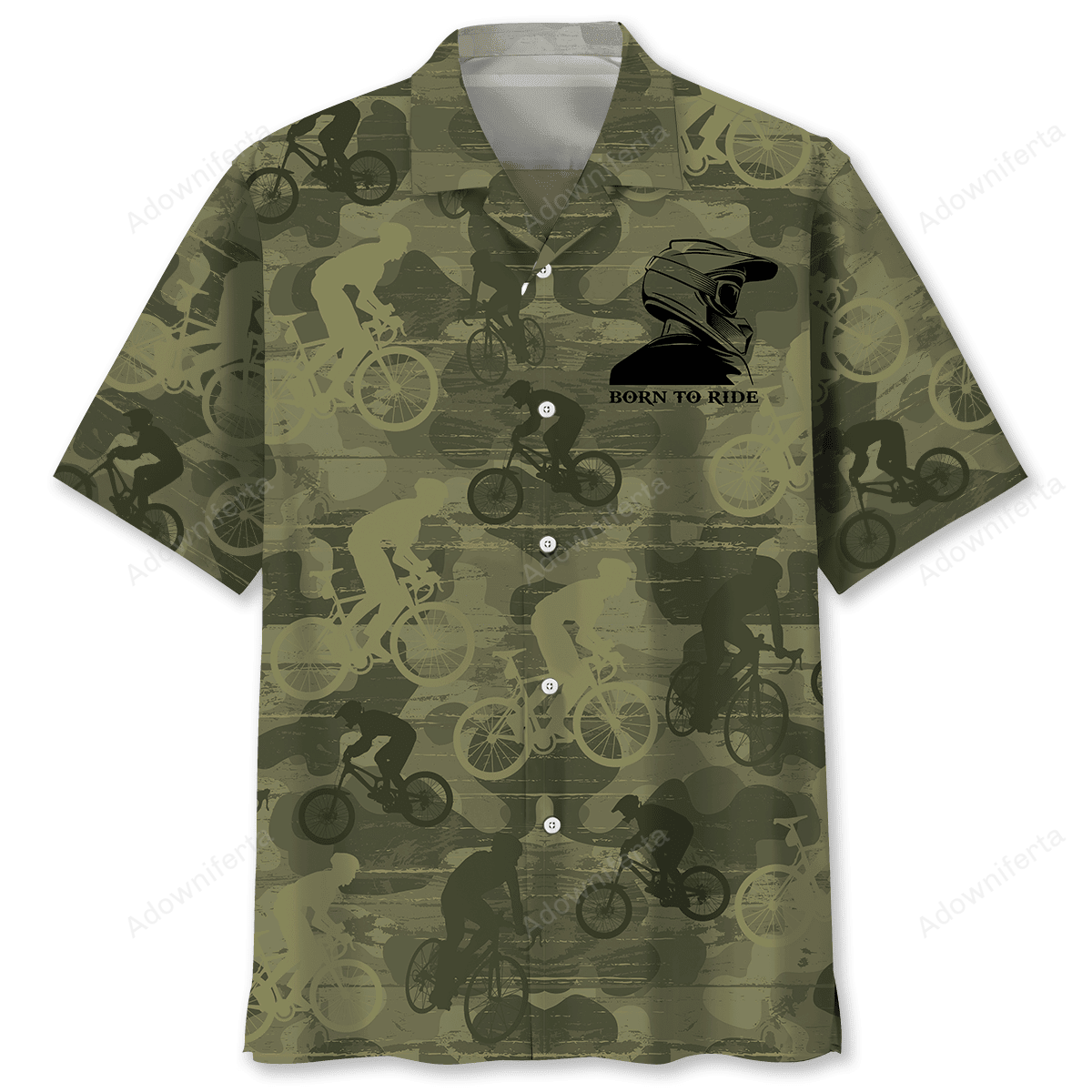 Mountain Bike Ride Hawaiian Shirt