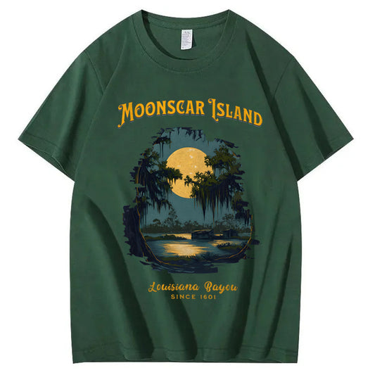 Moonscar Island 100% Cotton T-Shirt