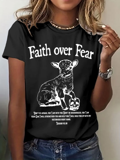 Women's Easter Print T-Shirt