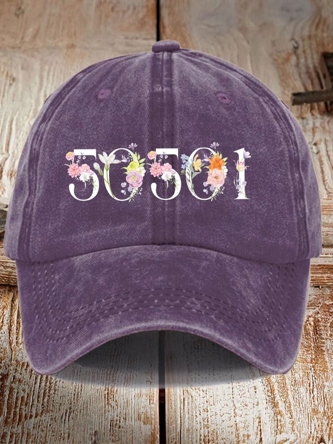 Unisex 50501 Print Baseball Cap