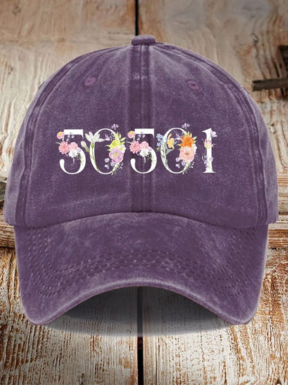 Unisex 50501 Print Baseball Cap