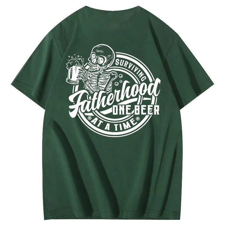 Surviving Fatherhood One Beer At A Time T-Shirt