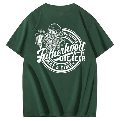Surviving Fatherhood One Beer At A Time T-Shirt