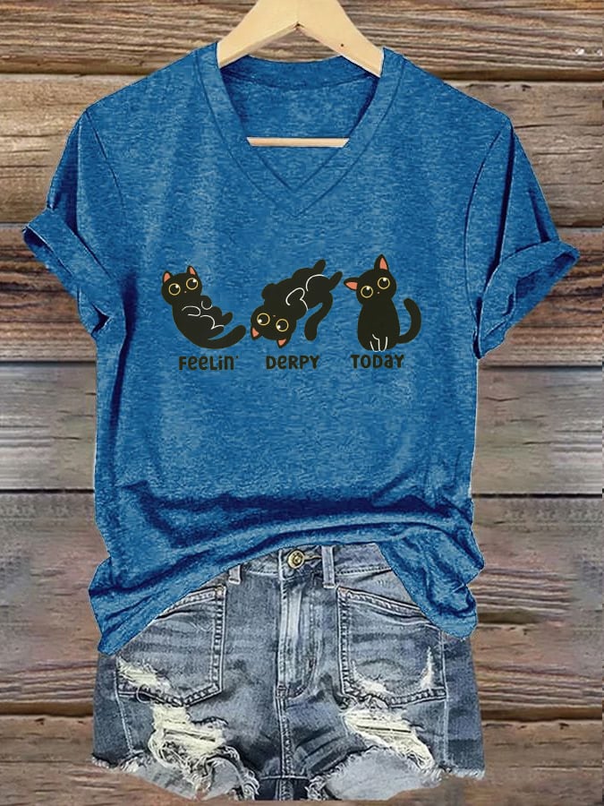 Women's FDT Print Casual T-Shirt