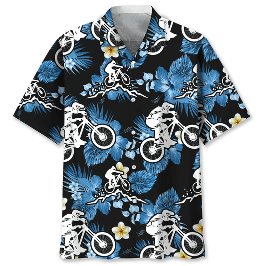 Mountain Bike Nature Hawaiian Shirt