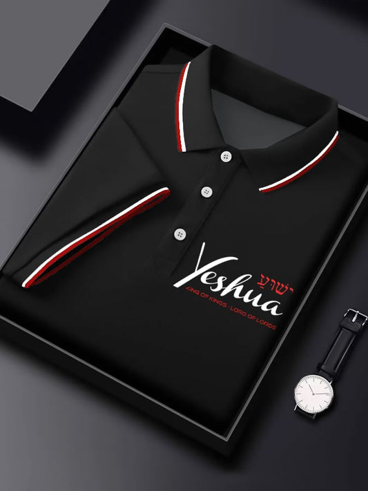 Men's Faith Contrast Polo Shirt