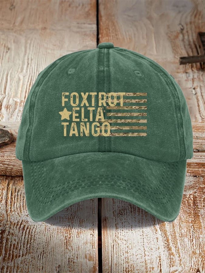 Unisex Fashion Flag Print Hat