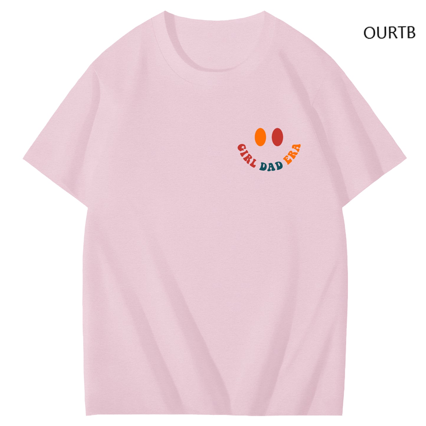 TS Fans In My Girl Dad Era Funny Art Pattern Print T-Shirt