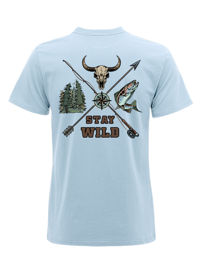 Stay Wild Embrace Adventure Unisex Classic Cotton Tee