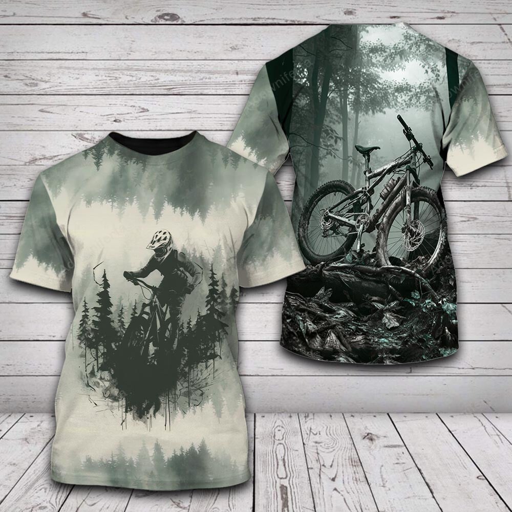 MTB Forest T-Shirt For Men & Women