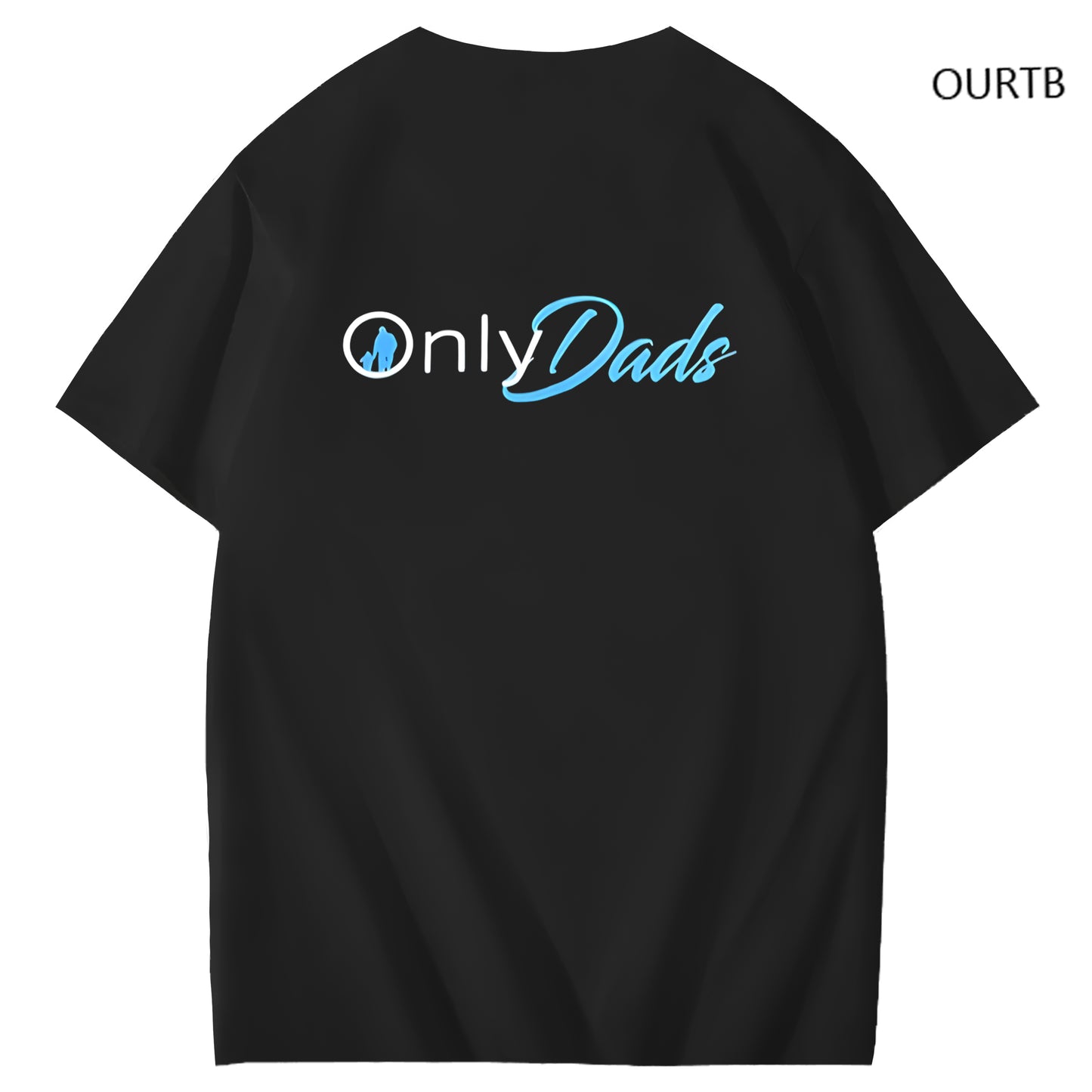 Only Dads Art Pattern Print T-Shirt