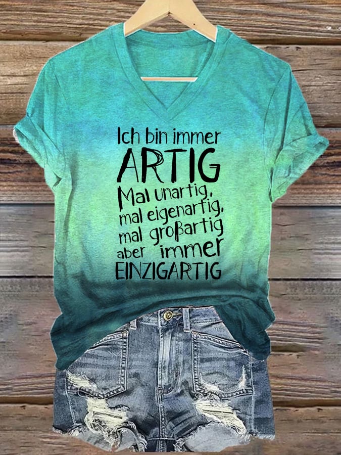 "Ich bin immer artig!" T-Shirt