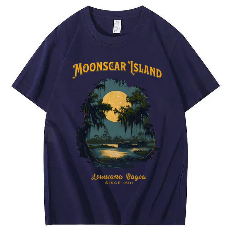 Moonscar Island 100% Cotton T-Shirt