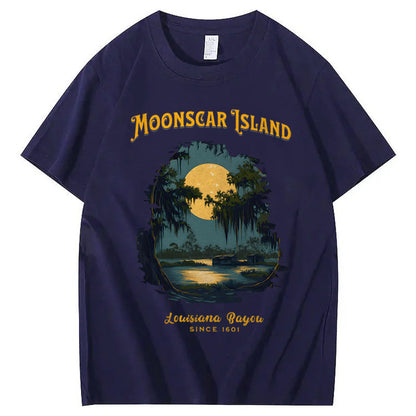 Moonscar Island 100% Cotton T-Shirt